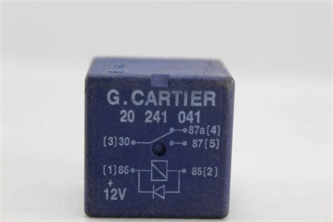 relais G.CARTIER 20241041 , Renault 8200100524 12V, 20 241 